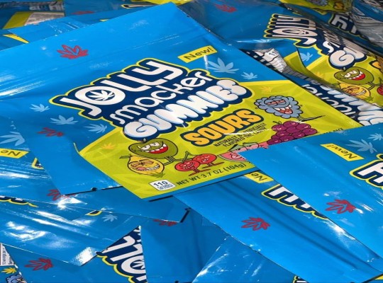 Jolly Smacker Gummies Sours 500mg